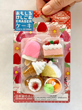 Load image into Gallery viewer, 383321 IWAKO DESSERT ERASER CARD-1 CARD