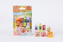 Load image into Gallery viewer, 383341 IWAKO SNACK & DRINK ERASER CARD-1 CARD