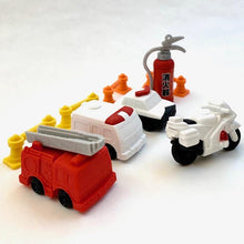 Load image into Gallery viewer, 383411 IWAKO EMERGENCY VEHICLE ERASER CARD-1 CARD
