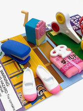Load image into Gallery viewer, 383421 IWAKO SCHOOL ERASER CARD-1 CARD
