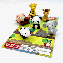 Load image into Gallery viewer, 383451 IWAKO ZOO ERASER CARD-1 CARD