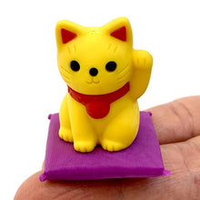 Load image into Gallery viewer, 383461 IWAKO DOLL AND CAT ERASER CARD-1 CARD