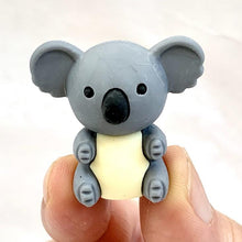 Load image into Gallery viewer, 383491 IWAKO KAWAII ANIMAL ERASER CARD-1 CARD