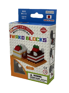 38474 Iwako BLOCKS Cake Erasers-1