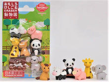 Load image into Gallery viewer, 383451 IWAKO ZOO ERASER CARD-1 CARD