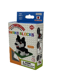 38470 Iwako BLOCKS Husky Dog Erasers-1