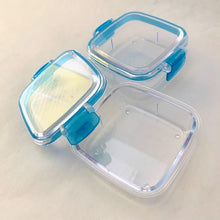 Load image into Gallery viewer, 385252 Iwako Square Blue Latch Box-1 box
