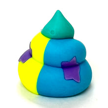 Load image into Gallery viewer, 382792 RAINBOW UNCHI POOP ERASERS-6 ERASERS