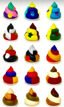 Load image into Gallery viewer, 382793 RAINBOW UNCHI POOP ERASERS-RANDOM COMBO-1 ERASER