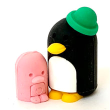 Load image into Gallery viewer, 382052 PENGUIN FAMILY ERASERS-4 packs of 8 erasers