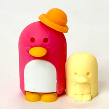 Load image into Gallery viewer, 382052 PENGUIN FAMILY ERASERS-4 packs of 8 erasers