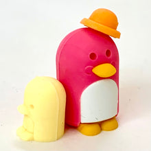 Load image into Gallery viewer, 382052 PENGUIN FAMILY ERASERS-4 packs of 8 erasers