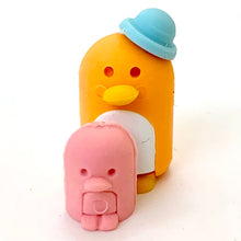 Load image into Gallery viewer, 382052 PENGUIN FAMILY ERASERS-4 packs of 8 erasers
