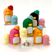 Load image into Gallery viewer, 382052 PENGUIN FAMILY ERASERS-4 packs of 8 erasers