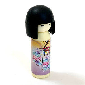 380033 Iwako Kokeshi Japanese Doll Eraser-Yellow-1 eraser