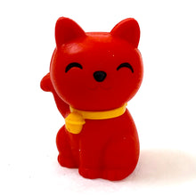 Load image into Gallery viewer, 380144 MANEKI WELCOME CAT ERASER-RED-1 ERASER
