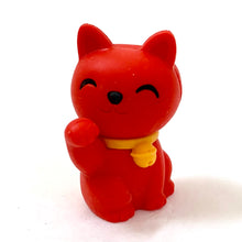 Load image into Gallery viewer, 380144 MANEKI WELCOME CAT ERASER-RED-1 ERASER