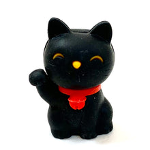 Load image into Gallery viewer, 380143 MANEKI WELCOME CAT ERASER-BLACK-1 ERASER