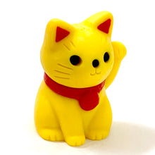 Load image into Gallery viewer, 380147 MANEKI WELCOME CAT ERASER-YELLOW-1 ERASER