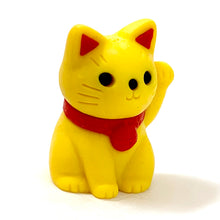 Load image into Gallery viewer, 380147 MANEKI WELCOME CAT ERASER-YELLOW-1 ERASER
