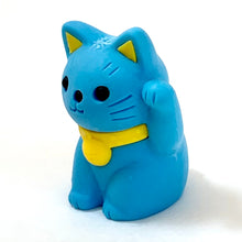 Load image into Gallery viewer, 380148 MANEKI WELCOME CAT ERASER-BLUE-1 ERASER