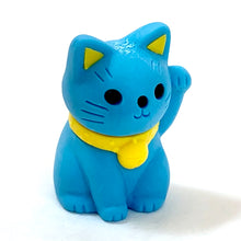 Load image into Gallery viewer, 380148 MANEKI WELCOME CAT ERASER-BLUE-1 ERASER