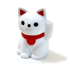 Load image into Gallery viewer, 380146 MANEKI WELCOME CAT ERASER-WHITE-1 ERASER
