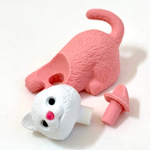 Load image into Gallery viewer, 380026 Iwako CAT ERASER-PINK-1 ERASER