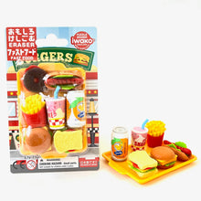 Load image into Gallery viewer, 383311 IWAKO FAST FOOD ERASER CARD-1 CARD