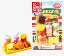 Load image into Gallery viewer, 383311 IWAKO FAST FOOD ERASER CARD-1 CARD