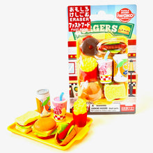 Load image into Gallery viewer, 383311 IWAKO FAST FOOD ERASER CARD-1 CARD