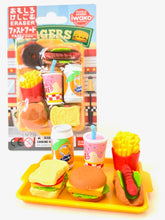 Load image into Gallery viewer, 383311 IWAKO FAST FOOD ERASER CARD-1 CARD