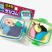 Load image into Gallery viewer, 383501 IWAKO OCEAN ERASER SET-2 Boxes of 8 Erasers