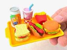 Load image into Gallery viewer, 383311 IWAKO FAST FOOD ERASER CARD-1 CARD