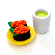 Load image into Gallery viewer, 382622 IWAKO SUSHI-GO-ROUND ERASERS-6 packs of 12 erasers