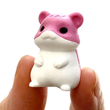 Load image into Gallery viewer, 382404 IWAKO HAMSTER PINK ERASER- 1 eraser