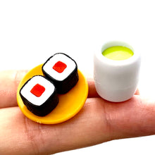 Load image into Gallery viewer, 382622 IWAKO SUSHI-GO-ROUND ERASERS-6 packs of 12 erasers