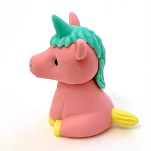 Load image into Gallery viewer, 384521 IWAKO Colorz Unicorns -1 box of 5 Erasers