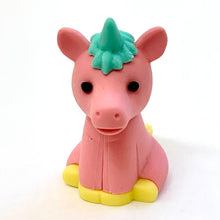 Load image into Gallery viewer, 384521 IWAKO Colorz Unicorns -1 box of 5 Erasers