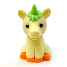 Load image into Gallery viewer, 384521 IWAKO Colorz Unicorns -1 box of 5 Erasers