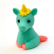 Load image into Gallery viewer, 384521 IWAKO Colorz Unicorns -1 box of 5 Erasers
