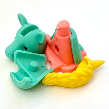 Load image into Gallery viewer, 384521 IWAKO Colorz Unicorns -1 box of 5 Erasers
