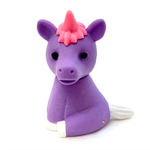 Load image into Gallery viewer, 384521 IWAKO Colorz Unicorns -1 box of 5 Erasers