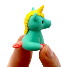 Load image into Gallery viewer, 384521 IWAKO Colorz Unicorns -1 box of 5 Erasers