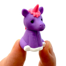 Load image into Gallery viewer, 384521 IWAKO Colorz Unicorns -1 box of 5 Erasers
