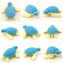 Load image into Gallery viewer, 382512 IWAKO TURTLE ERASERS-3 COLORS-3 erasers