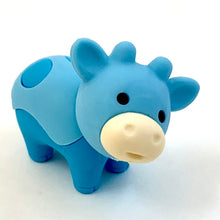 Load image into Gallery viewer, 384541 IWAKO Colorz Cows -1 box of 5 Erasers