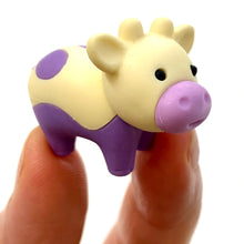 Load image into Gallery viewer, 384541 IWAKO Colorz Cows -1 box of 5 Erasers