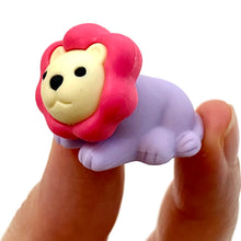 Load image into Gallery viewer, 384581 Iwako Colorz Lion -1 box of 5 erasers