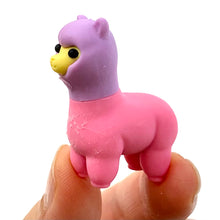 Load image into Gallery viewer, 384611 Iwako Colorz Llama Erasers-1 box of 5 erasers